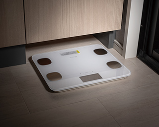 ヘルスメーター収納スペース