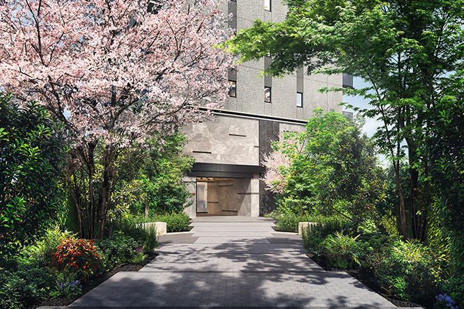 「木漏れ日の庭」完成予想CG